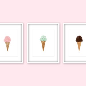 Ice Cream Cones - Digital Download