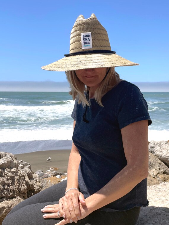 Sand Sea Soul Pacifica Hat - Straw Lifeguard Hat