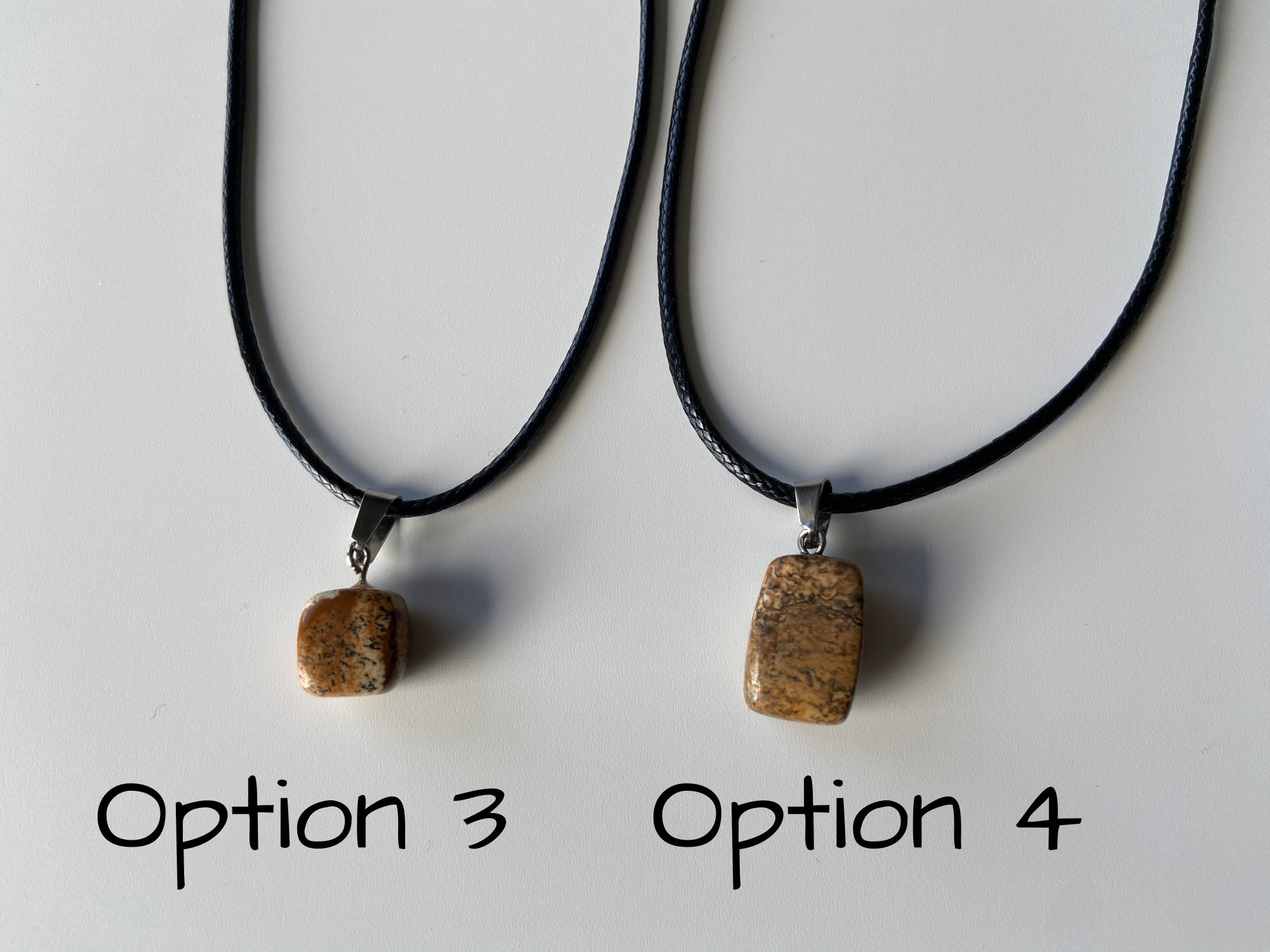 Gemstone Irregular Shape Pendant Gemstone Irregular Shape Etsy