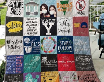 Gilmore Girls Watching blanket 50x60 Gilmore Girls Watching blanket 50x60