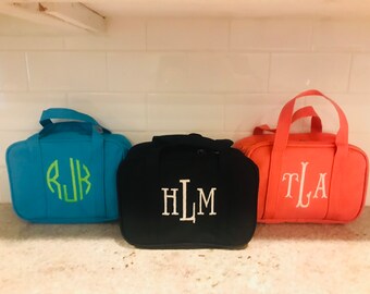 Monogrammed scripture case, personalized Bible tote, church bag, Baptism gift