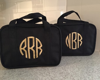 Monogrammed scripture case, personalized Bible tote, church bag, Baptism gift