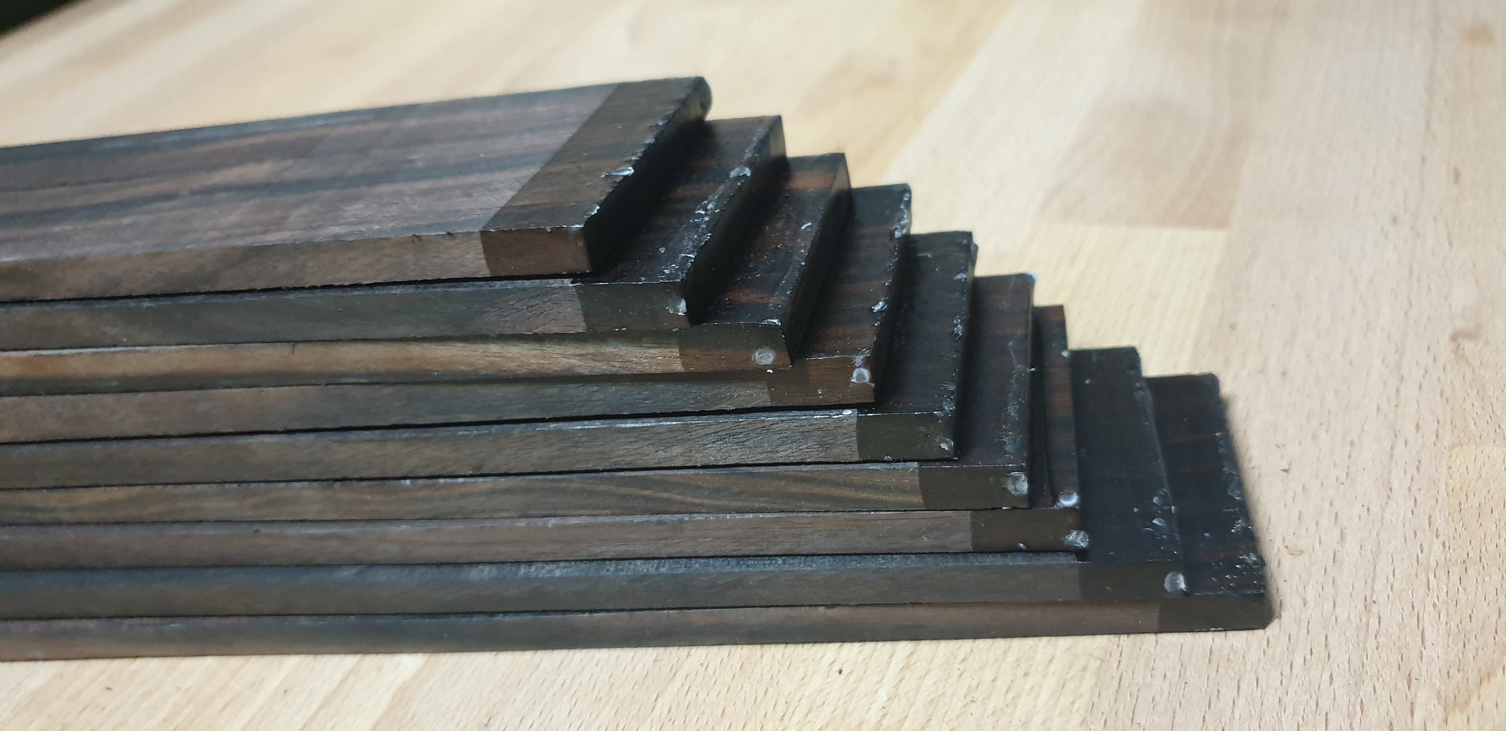 Macassar Ebony Fretboard / Fingerboard Blank Etsy