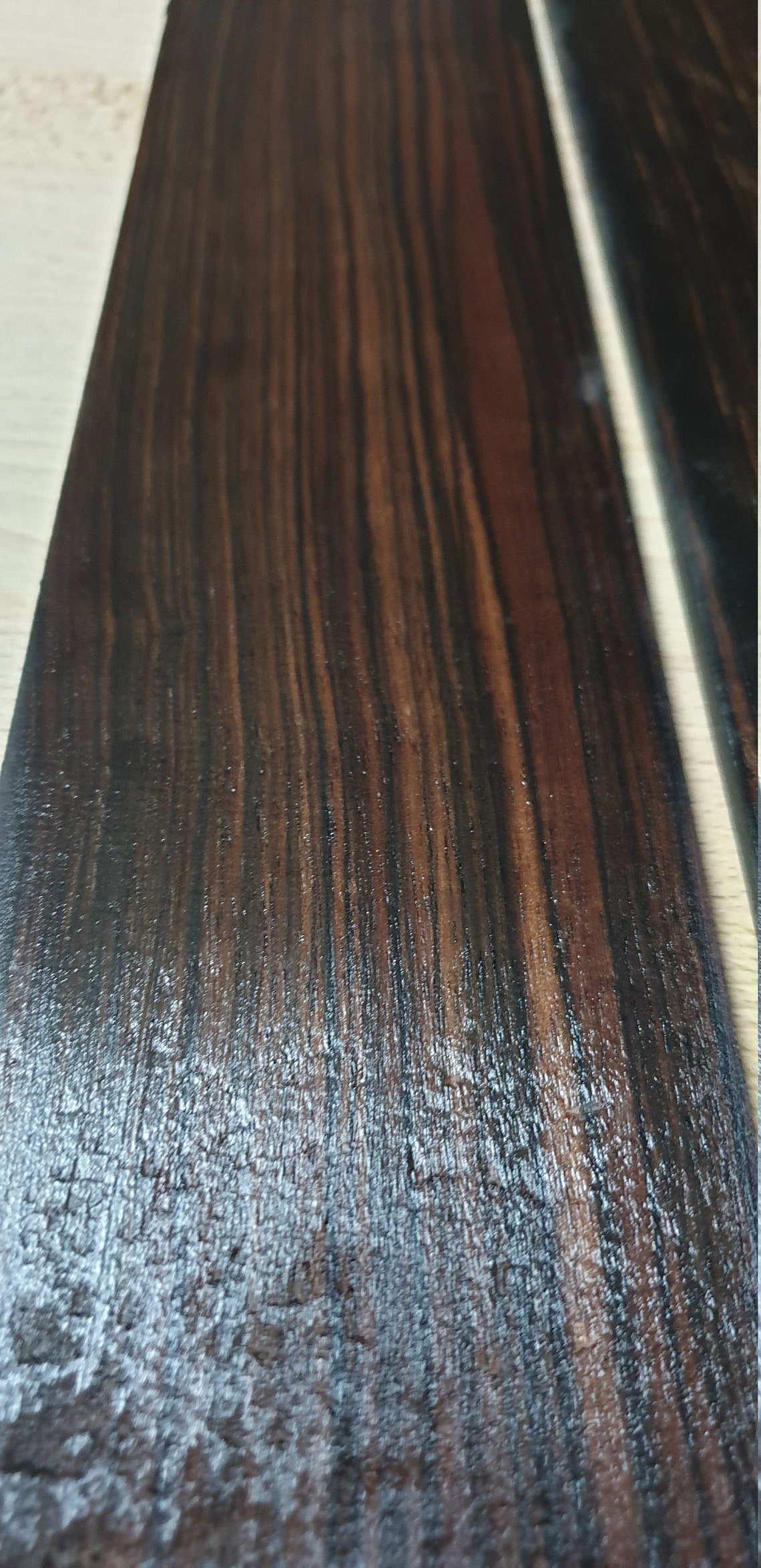 Macassar Ebony Fretboard / Fingerboard Blank Etsy