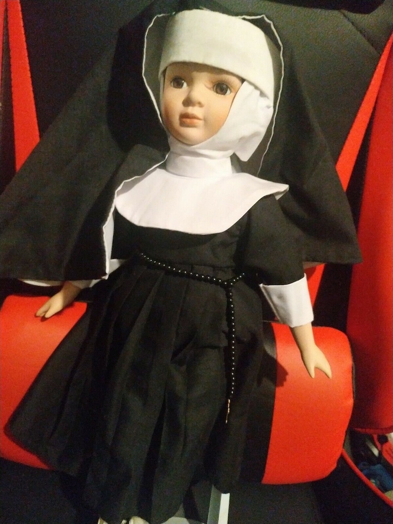 Haunted Nun Porcelain Doll Vesselhelen Etsy