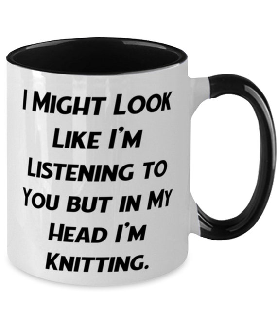 Personalized Knitting Mugs Knitting Gifts for Women Funny -  in 2023