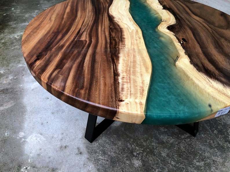 Epoxy Resin Table Epoxy Round Table Top Etsy