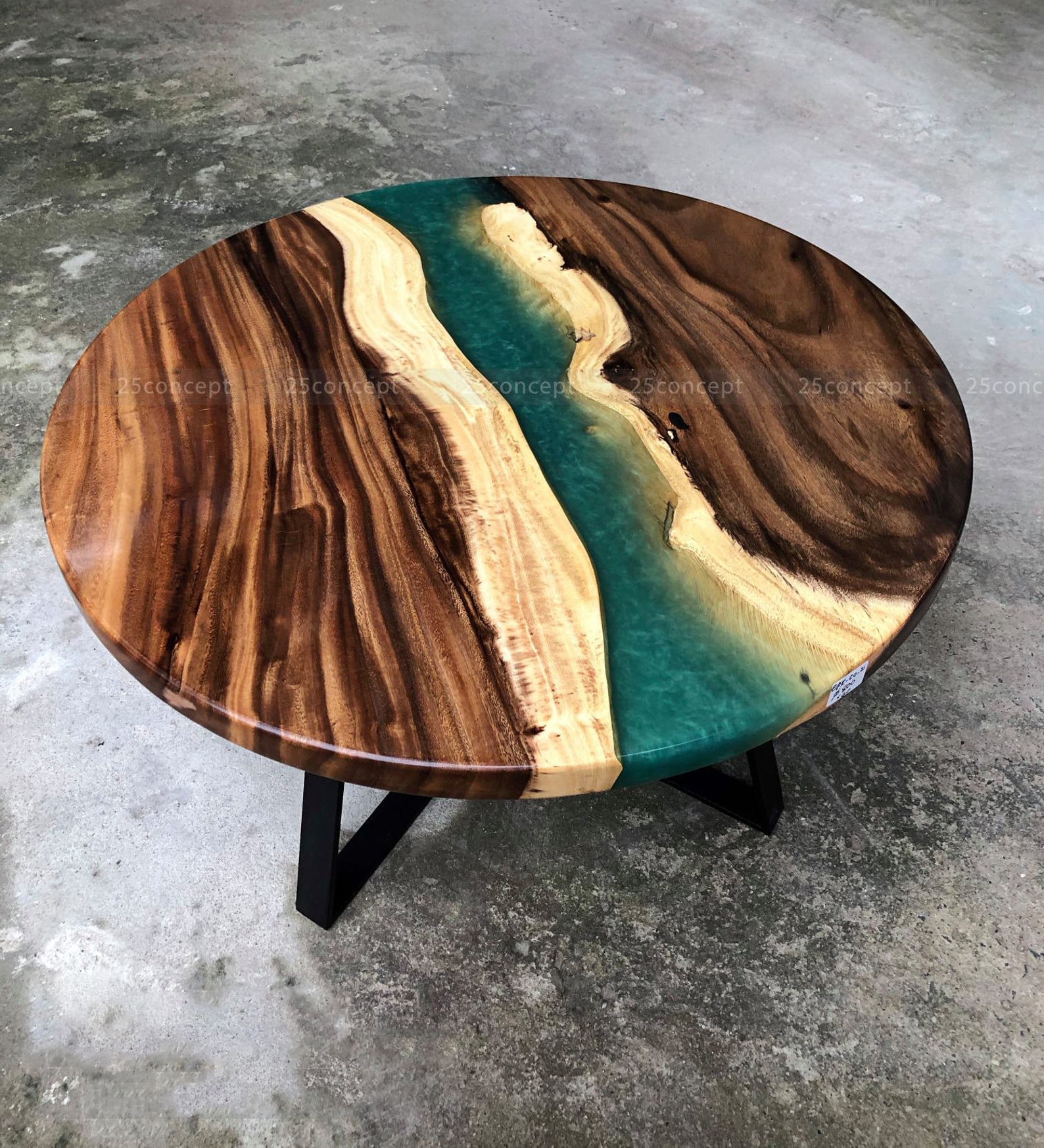 Epoxy Resin Table Epoxy Round Table Top Etsy