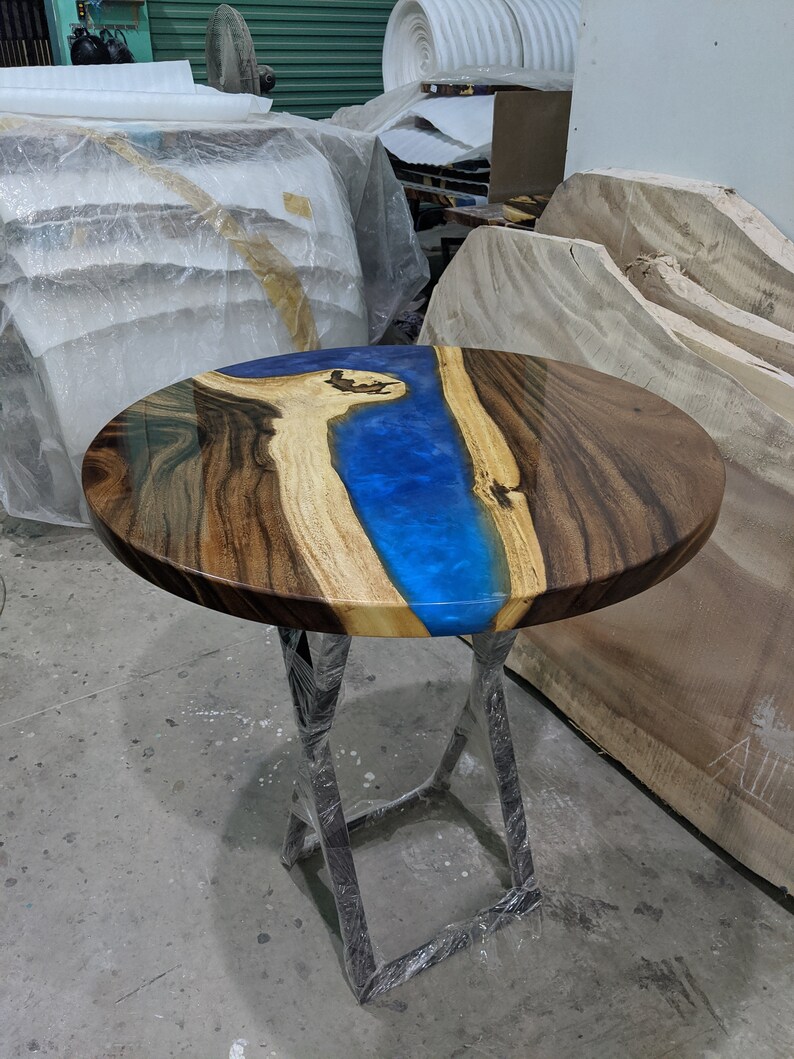 Epoxy Resin Table Epoxy Round Table Top Etsy