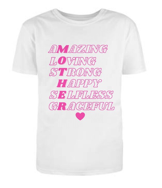 Mother Acronym Etsy