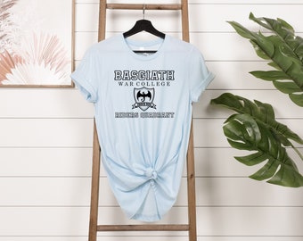 Basgiath War College T-shirt | Officially Licensed Fourth Wing Shirt | Unisex T-shirt | Bookish Clothing |