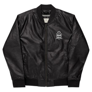 Blouson aviateur en cuir Xaden Riorson NON Dos | Sweat-shirt de la quatrième aile | Marchandise de la Quatrième Escadre | Marchandise sous licence officielle | Merchandising livresques |