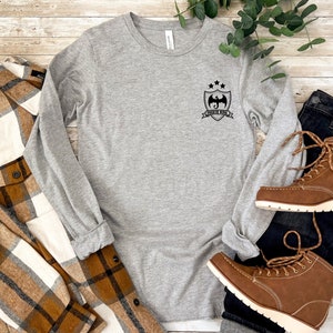 Xaden Riorson Unisex Long Sleeve Tee | Fourth Wing Shirt | Fourth Wing Licensed Merch | Bookish Merchandise |
