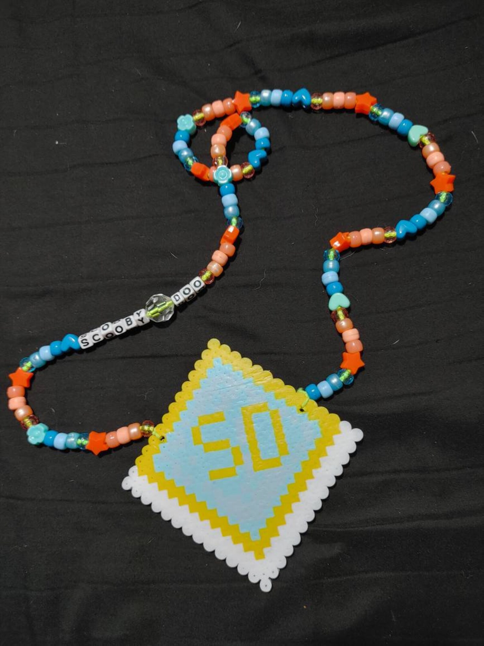 scooby doo costume necklace