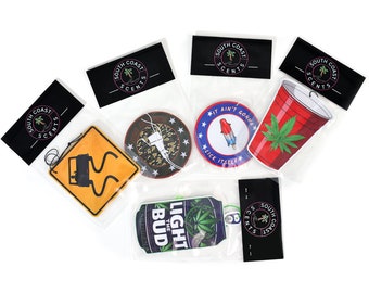 Custom Car Air Freshener with Header Card, Personalized Air Freshener With Logo/Text/Photo/QR Code