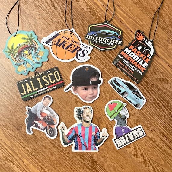 30 1000pcs Custom Car Air Freshener Personalized Air Freshener With Logo text photo qr Code Etsy
