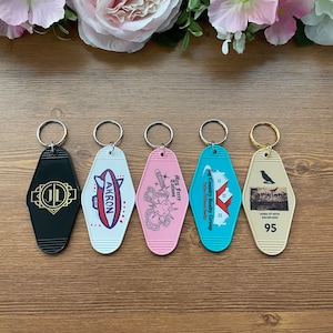 Wholesale Custom Translucent Motel Key Tags, Cheap Bulk Hotel Keychain –  NippyCustom