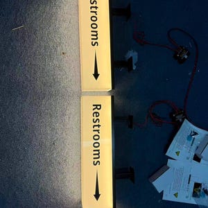 Customized Acrylic Double-sided Hanging Light Box, Ceiling Advertisement Signs, Store Indoor LED Luminous Display Billboard image 2