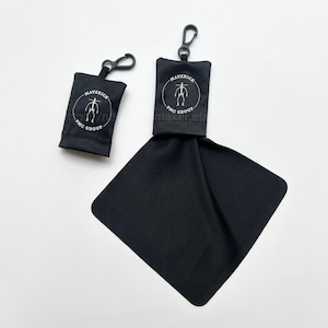 Paño de limpieza para gafas portátil personalizado, regalos de Navidad, paño de limpieza de microfibra para llaveros, paño de almacenamiento para gafas, regalos