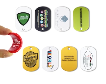 100Pcs Personalized PVC Keychains, Custom Motel Hotel Key Tags, Printed Logo Promotional Gift, Gifts For Her/Him/Back to School Gift