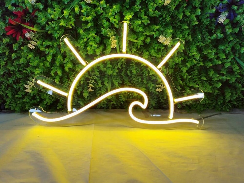 Sun Magic Neon Mini the Sun Light Neon Sign Custom Neon Sign Led Neon Light - Etsy