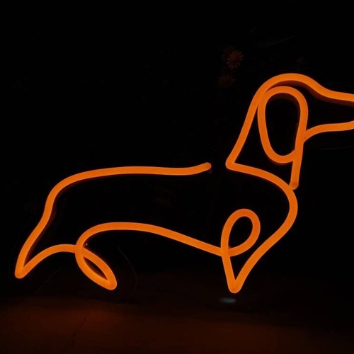 Custom Dog Neon Sign, Custom Led Neon Light Sign, shops Personalized Gift, Kids Gift, Birthday Gift, Wedding Decor, Wedding Gift, Logo Neon Sign