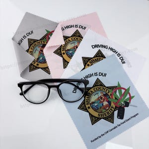 Customized Glasses Cloth, Camera Lens Cleaning Cloth, Personalized, Soft, Lint-Free With Logo, Ideal Gift for Glasses Wearers