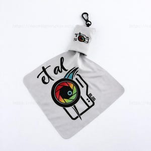 Customized Portable Glasses Cloth, Christmas Gifts, Microfiber Keychain Cleaning Cloth, Storage Glasses Cloth Gifts