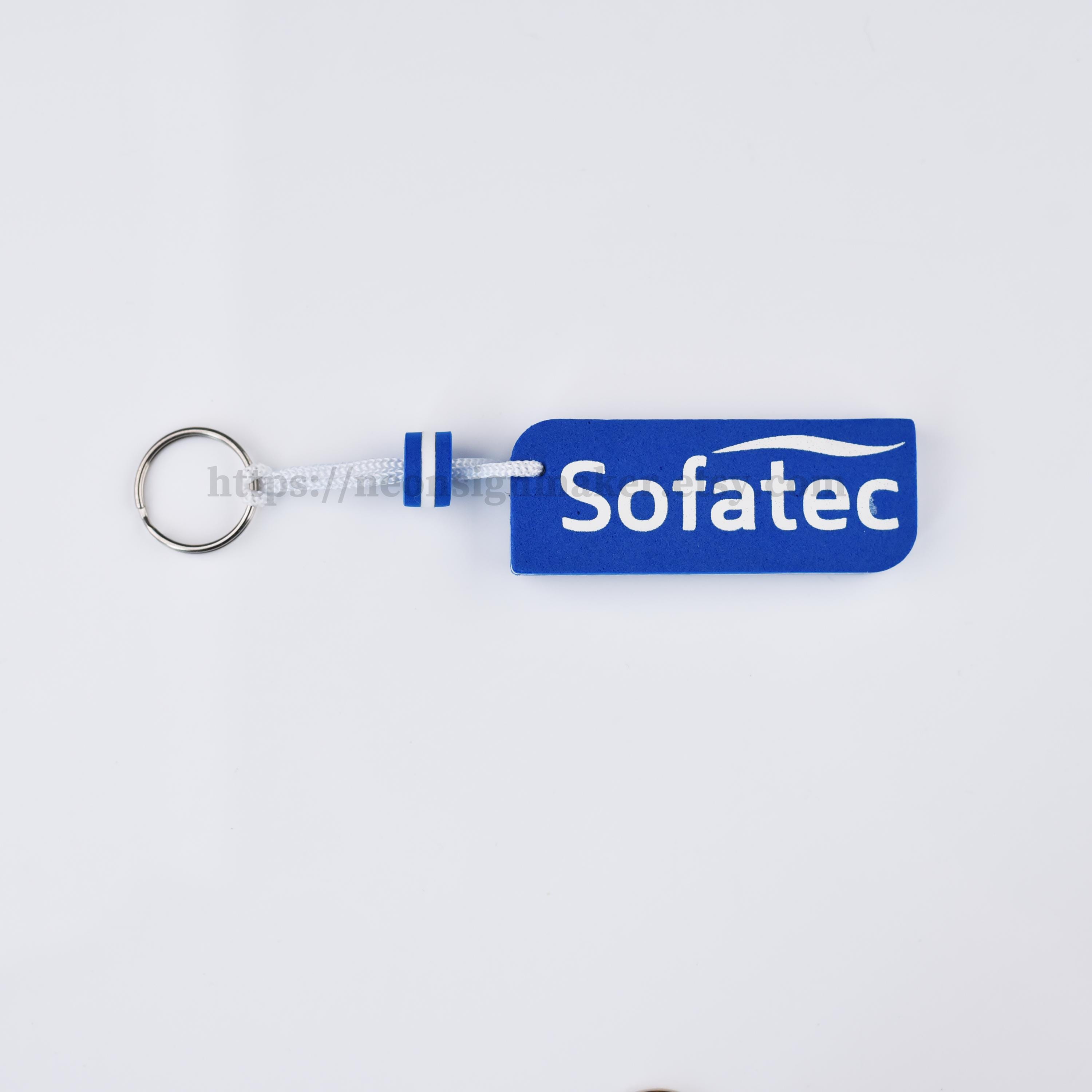 Personalized Floating Keychain Logo Shape, Custom Printed Logo Boat Key ...