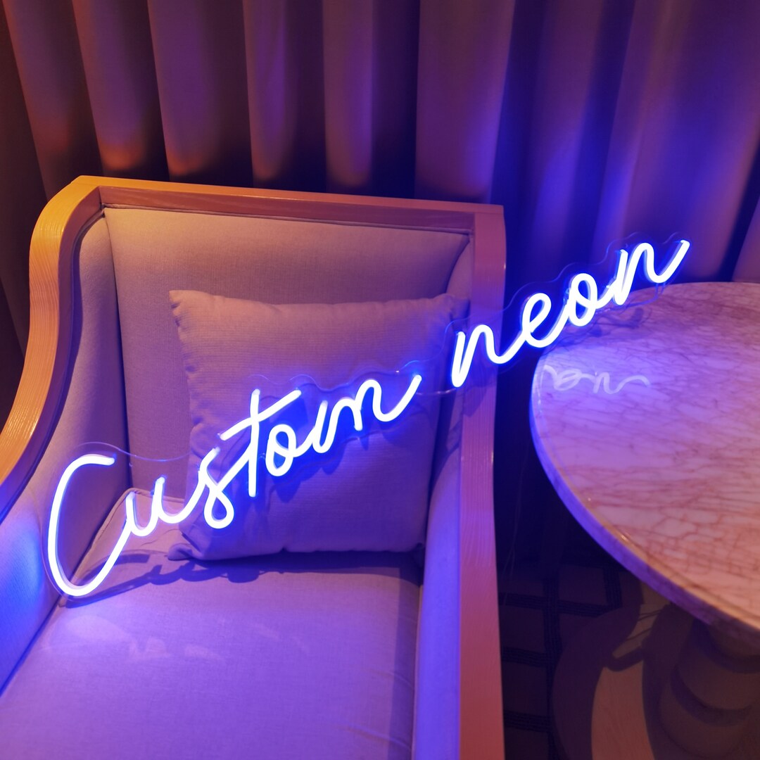 Custom Neon Sign/ Led Neon Sign Custom/custom Neon Light/personalized