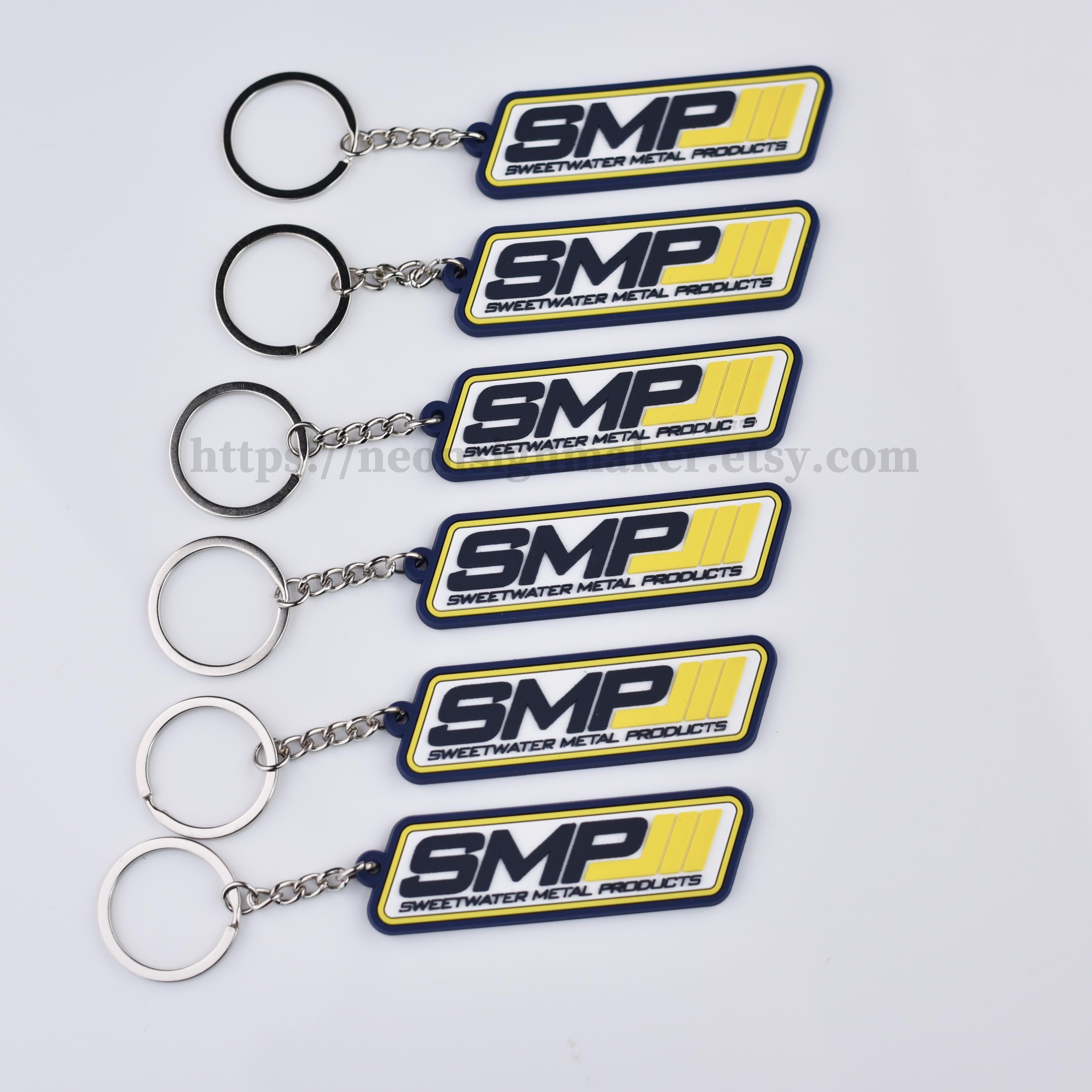 Custom Die Cut Solf PVC Keychains, 2D/3D Personalized Keychains With ...