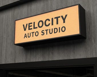 Personalized Acrylic LED Light Box, Custom Corrugated Advertising Sign for Coffee Shop, Atmosphere Home Decor