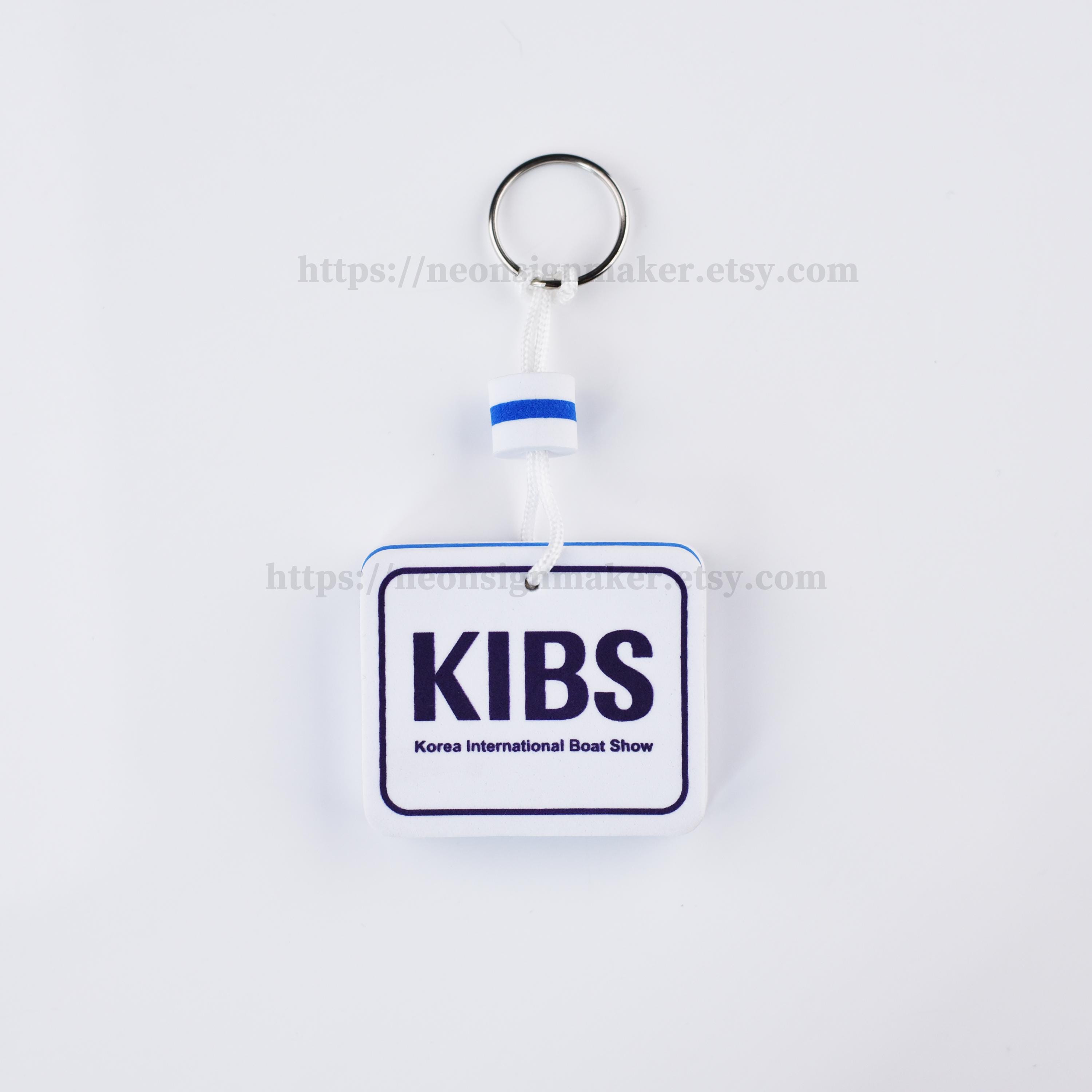 Personalized Floating Keychain Logo Shape, Custom Printed Logo Boat Key ...