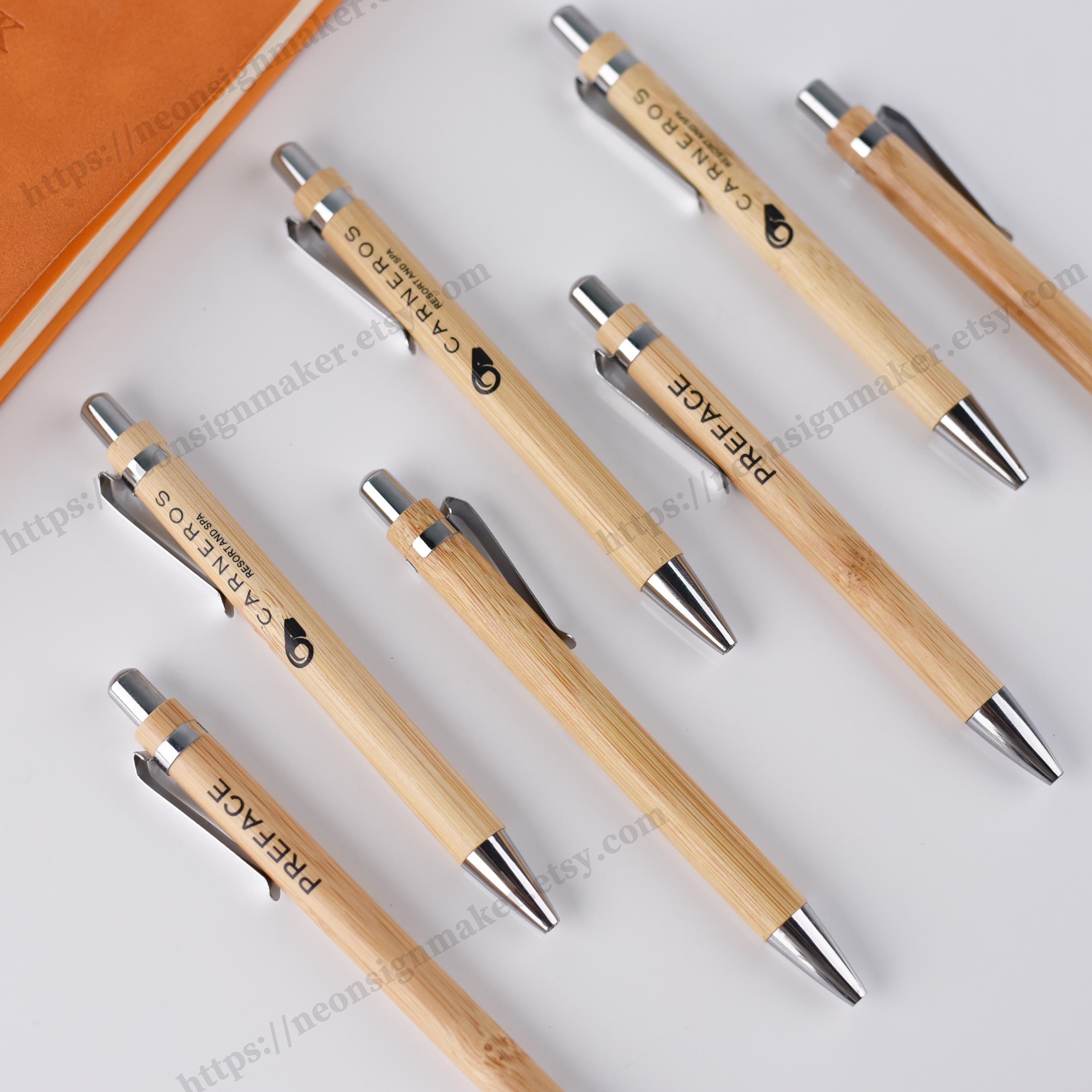 Custom Ballpoint Pens Bulk With Logo, Personalized Click Pens for ...