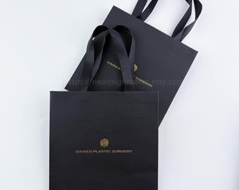 Papiertüten mit individuellem Logo, personalisierte Geschenkverpackungen für Schmuckboutiquen