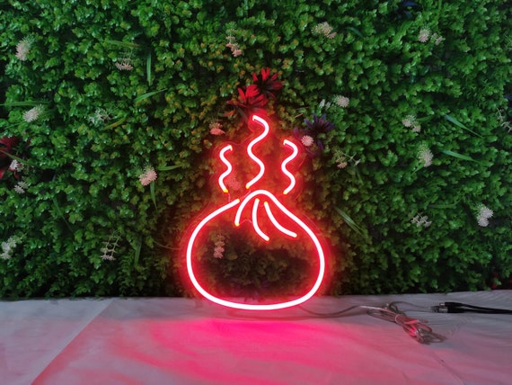 Mini Dumplings Neon Sign custom Neon Sign neon Sign cute Neon Sign