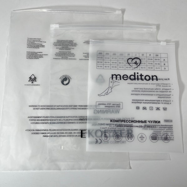 Frosted Custom Tshirt Bags Etsy