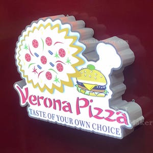 Custom 3d Printed Light Box, Single Side Light Box, Outdoor Advertising Backlit Logo Signage, Personalized Gift for Business Branding