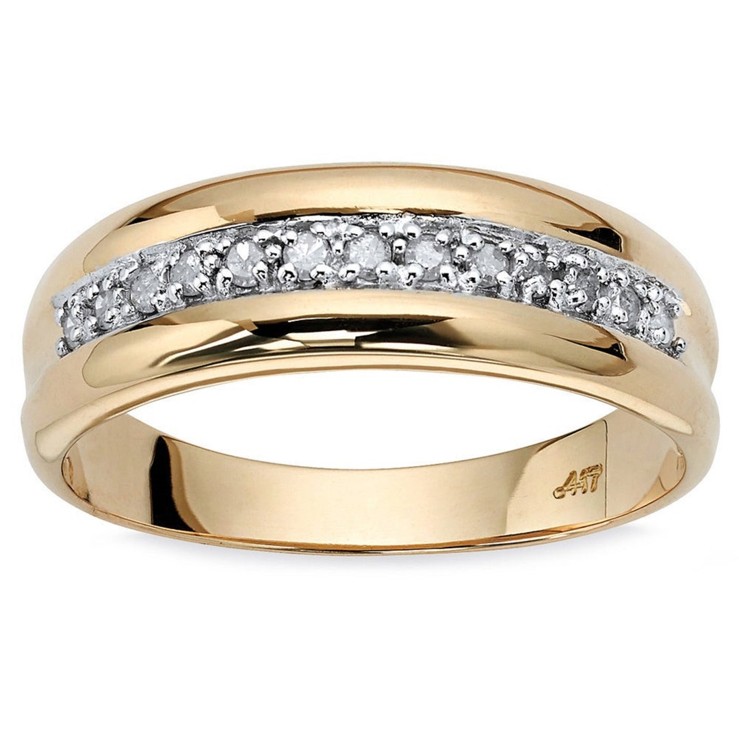 Mens Multi Stone Unique Wedding Ring, Men's Moissanite Promise Wedding ...