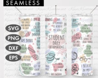 Student Daily Affirmations PNG/SVG