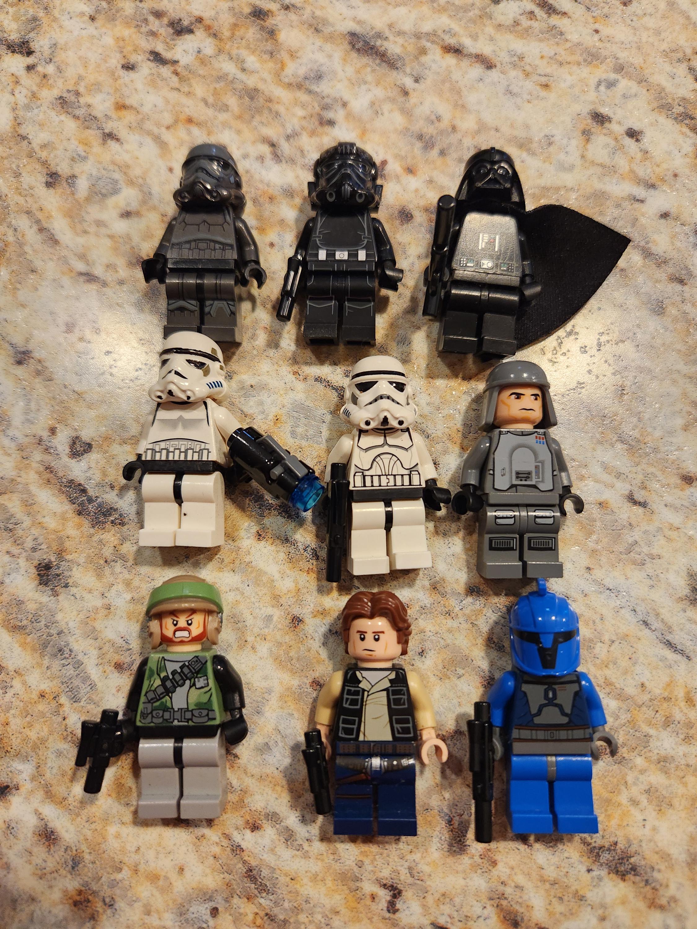 Lego Star Wars Minifigs