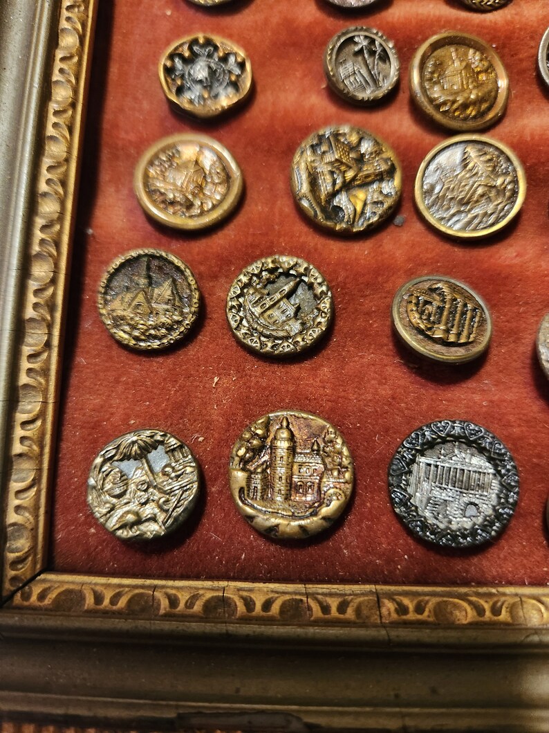 Vintage Button Collection 30 Etsy