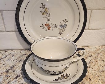 Vintage Rudolf Wachter Tea Set for 6 and Sugar Bowl