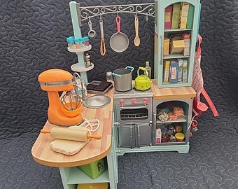 Cucina gourmet e accessori per bambole American Girl