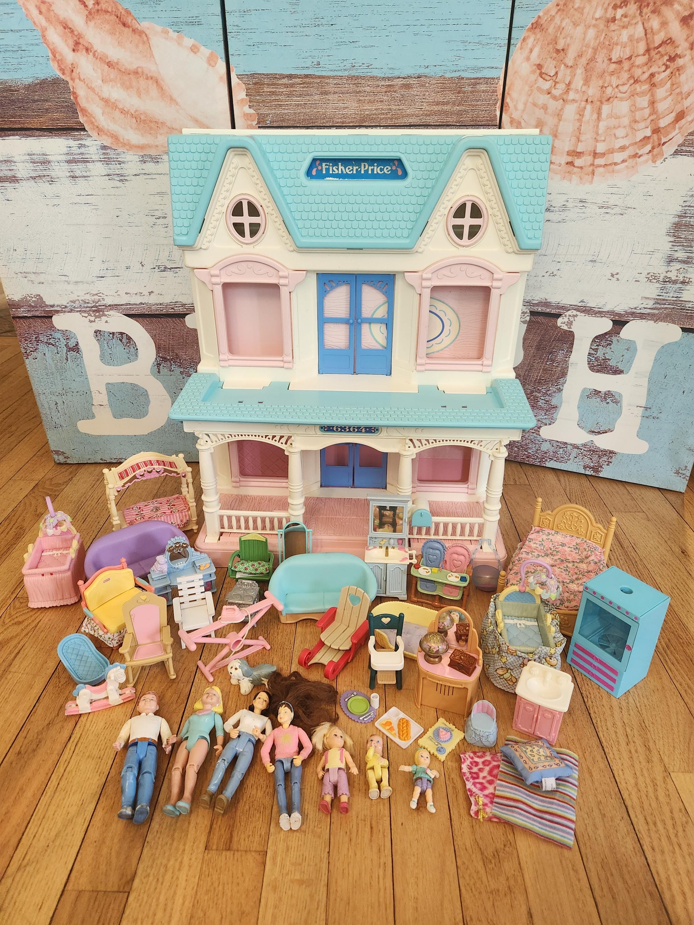 fisher price twin time dollhouse