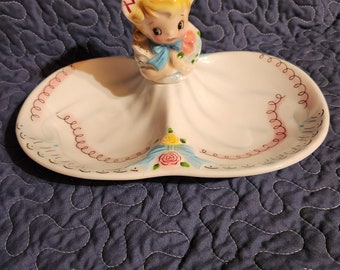 Rare LEFTON MISS PRISS Covered Candy Dish - Etsy