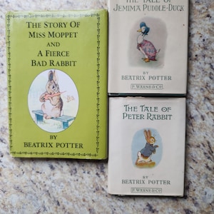 Vintage Beatrix Potter Books