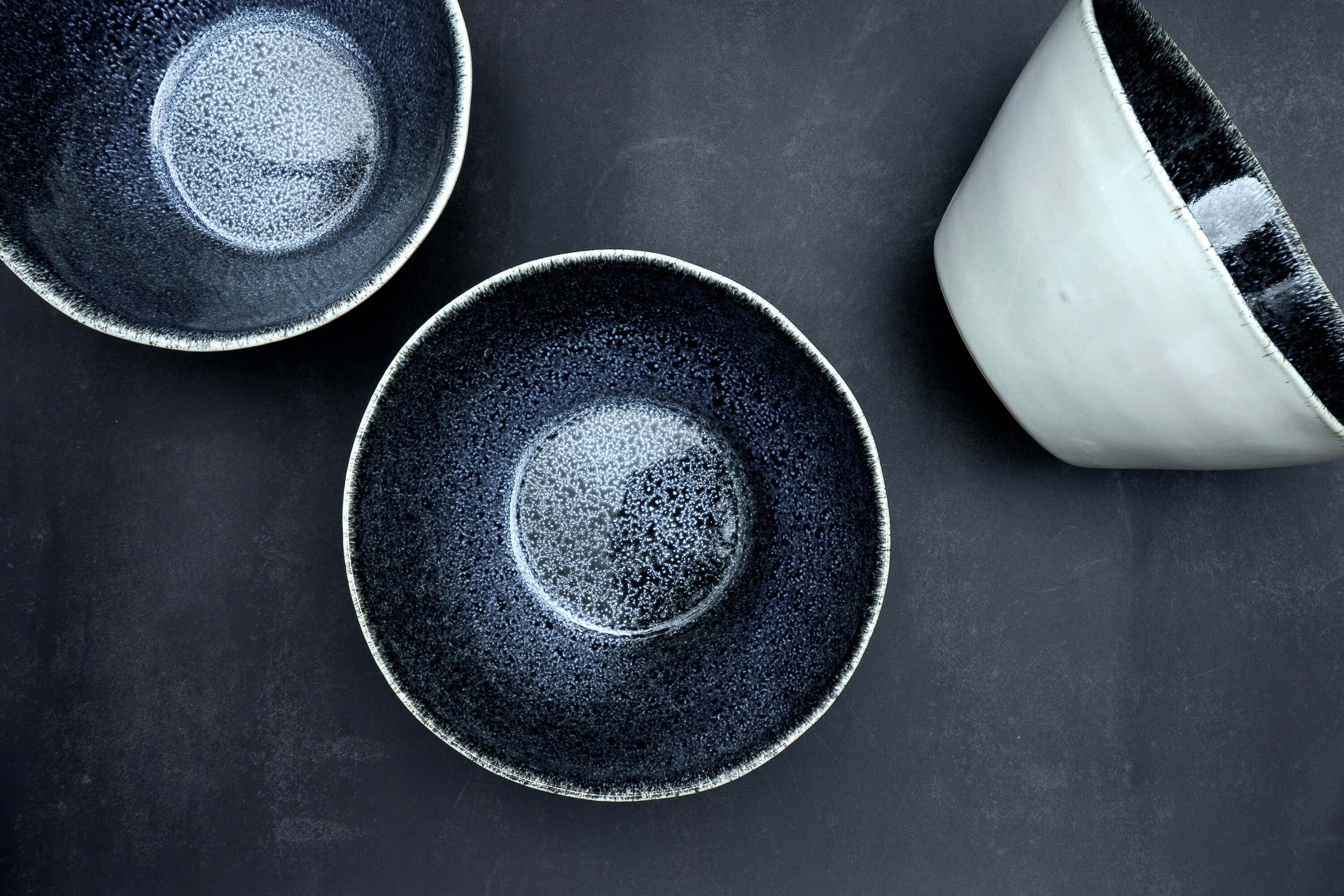 Ramen Bowls en Céramique Bleu | 1000Ml | 2 Coquilles