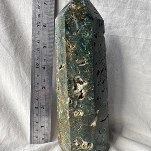 Moss agate tower