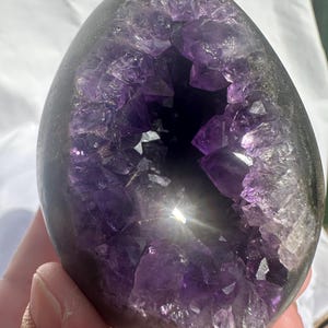 high quality amethyst egg